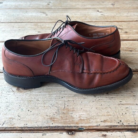 Allen Edmonds Bradley Dress Split Toe Derby Shoe Size 8 - Picture 7 of 13